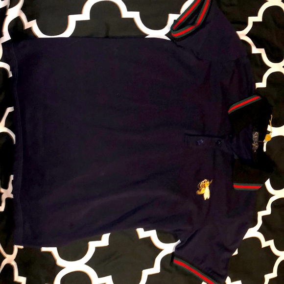 Gucci bee polo